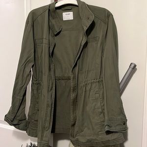 Army green jacket